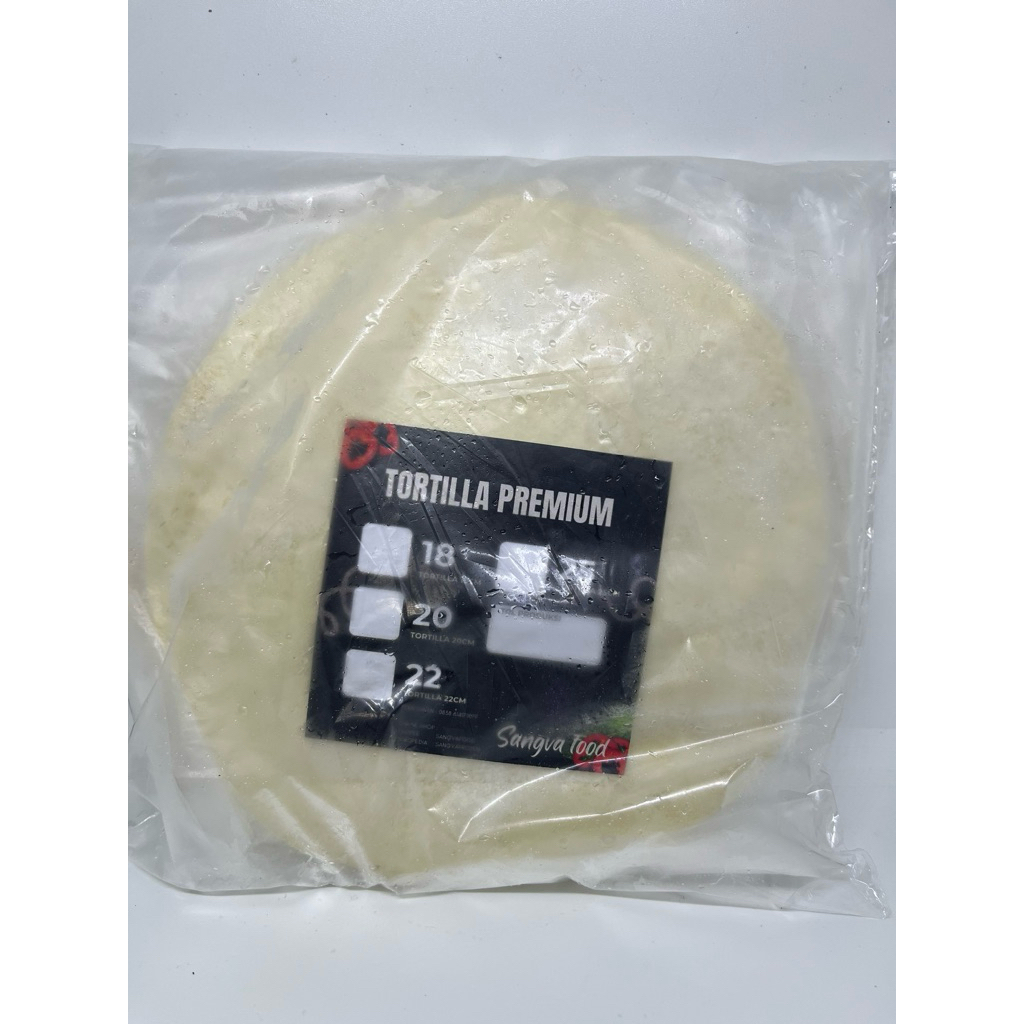 

Tortilla Premium 16cm Isi 20 lembar Tortilla Kulit Kebab Halal
