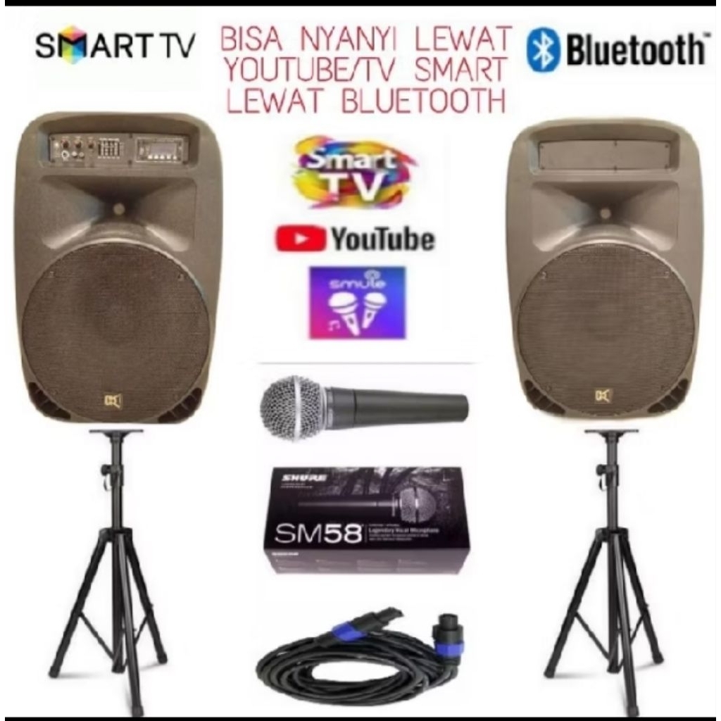 PAKET SOUND CVR PROFESIONAL AKTIF 15 INCH 600 WATT