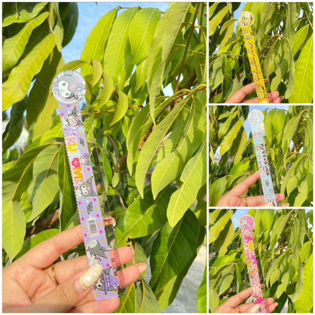 

SAKHA- PENGGARIS ANAK SANRIO | PENGGARIS 15CM MOTIF MELODY CINAMOROL KUROMI