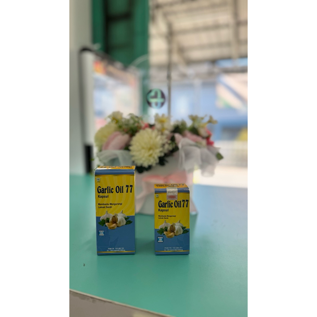 Garlic Oil 77 Kapsul (Ekstrak Minyak Bawang Putih)