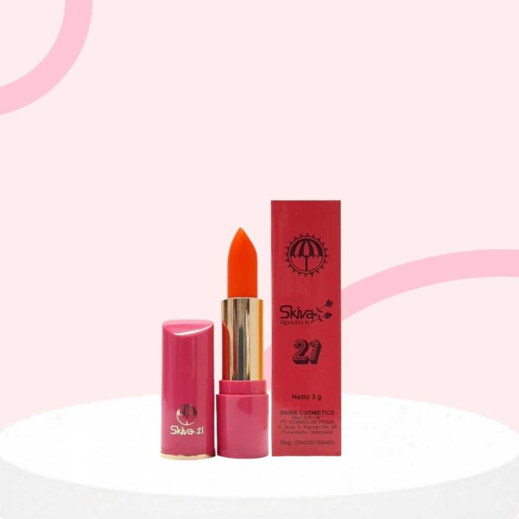 (COD) LIPSTIK SKIVA 500 | LIPSTIK ORIGINAL BPOM | LIPSTIK MURAH