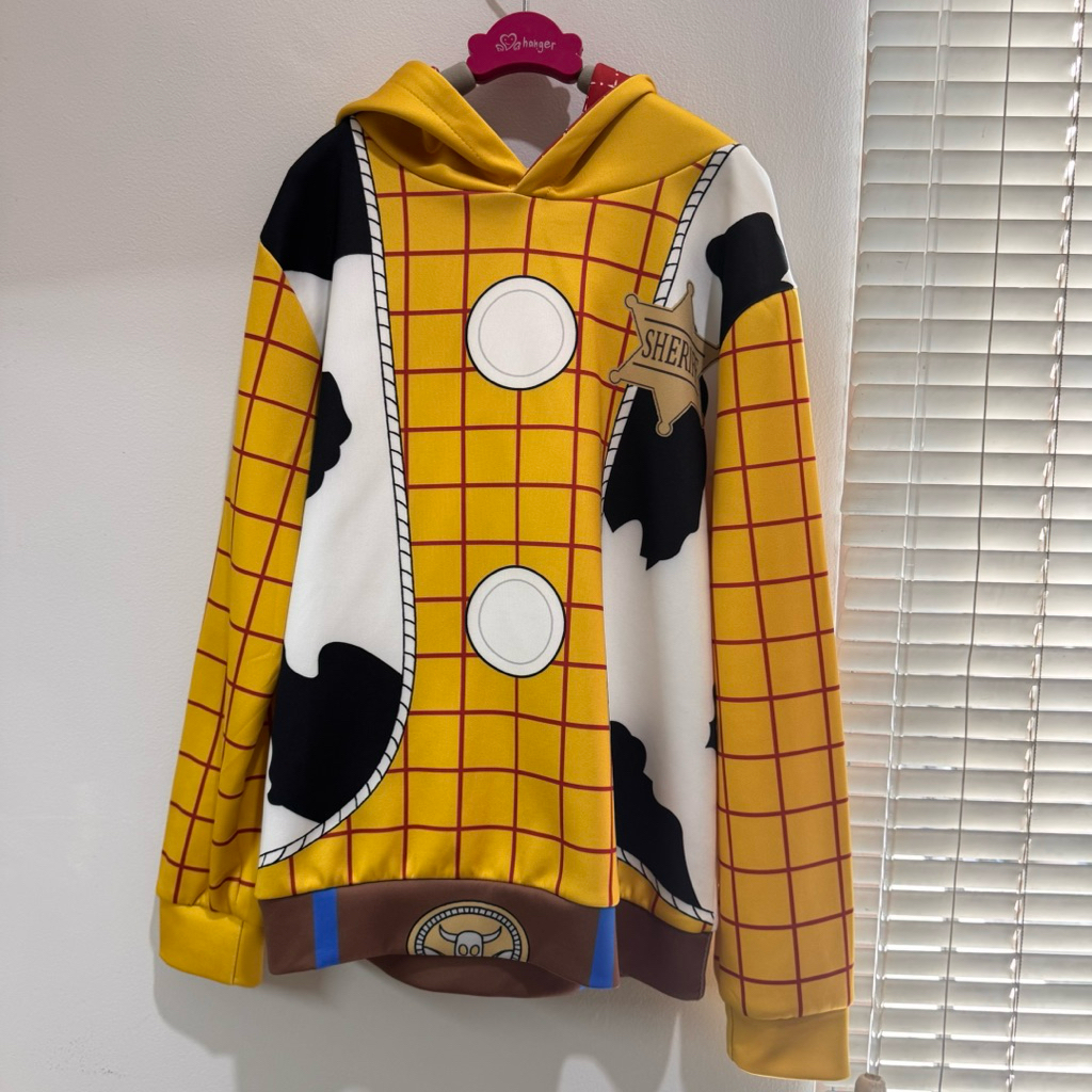 Hoodie Jacket  / Jaket Bertopi Motif Koboi Anak Laki-laki - Preloved