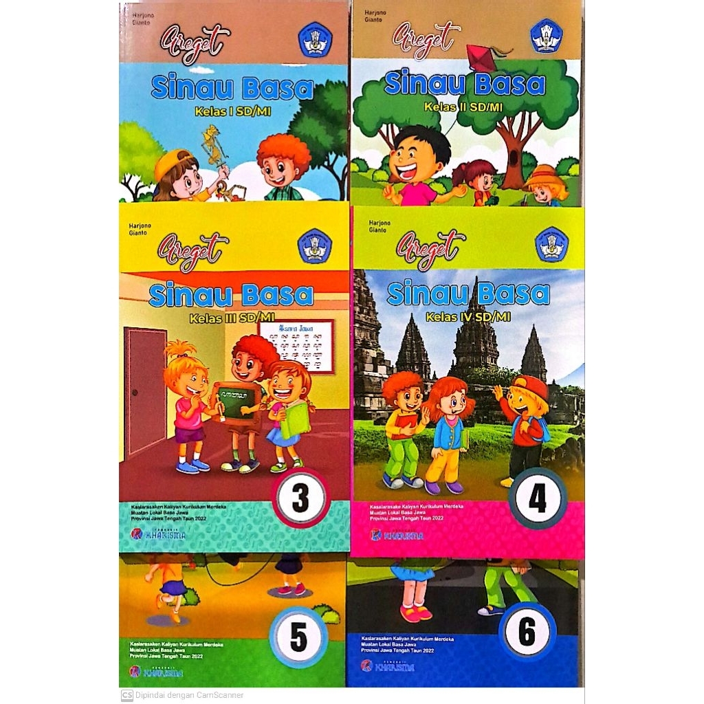 Buku Bahasa Jawa SD (Greget) Sinau Basa