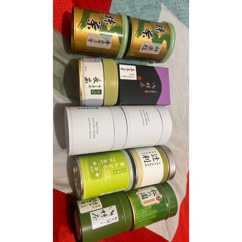 

Ready Stock Uji Matcha Ceremonial Grade Nakamura Tokichi Marukyu Koyamaen Yamamasa Koyamaen