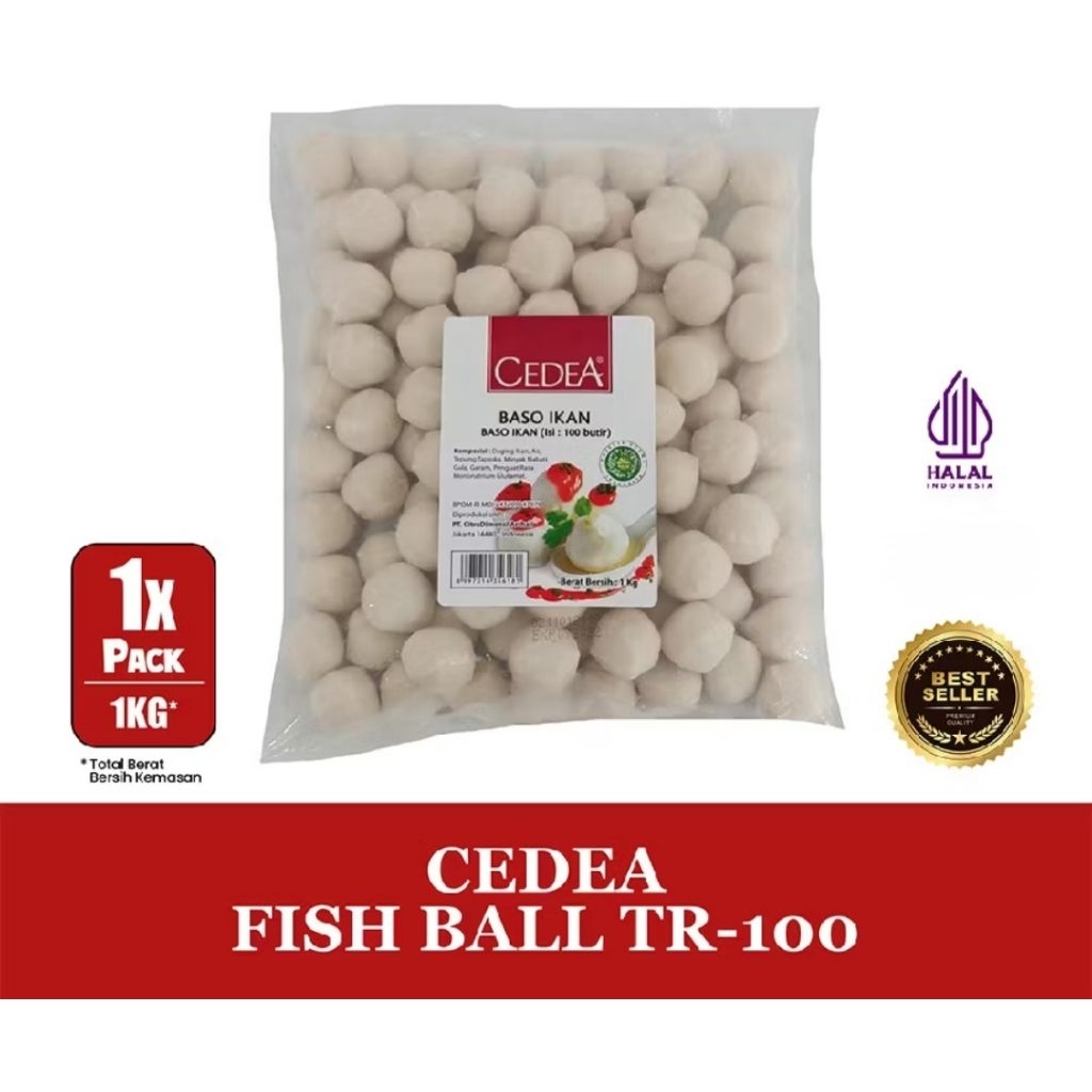 

Cedea Baso Ikan Isi 100 pcs