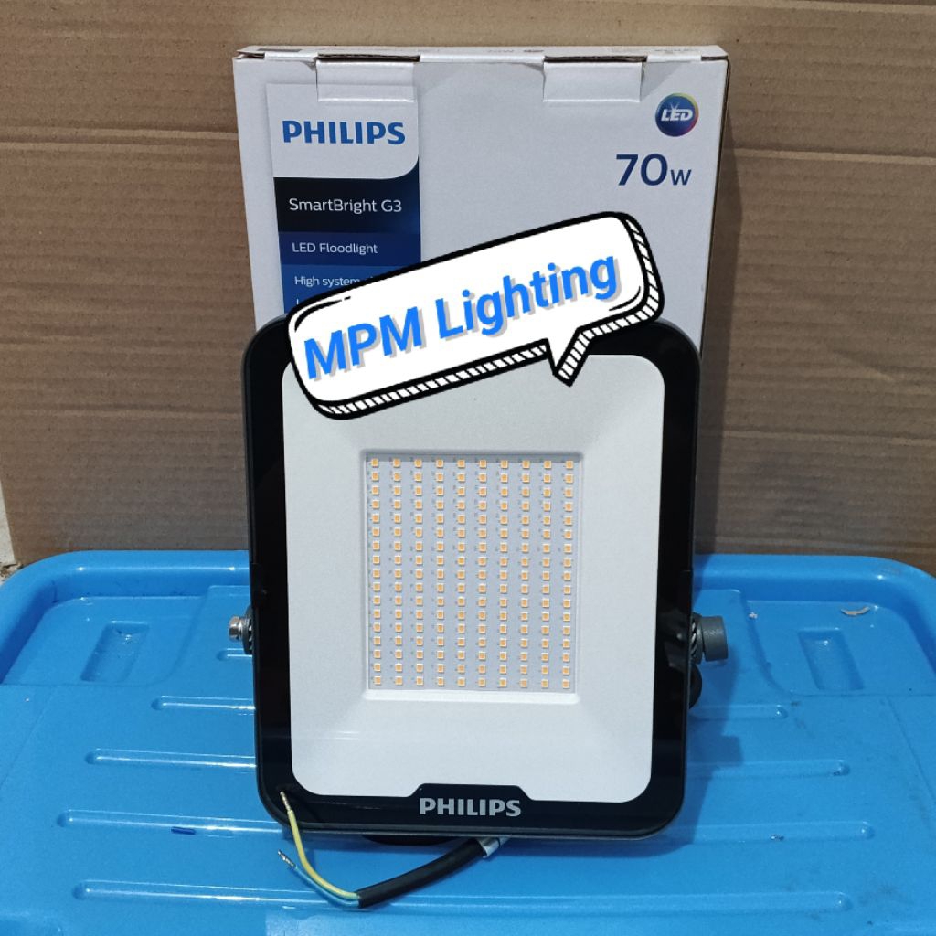 PHILIPS BVP151 LED Tembak Sorot 70W 3000K Outdoor/ LED Floodlight Philips SMD 70watt 3000K Outdoor