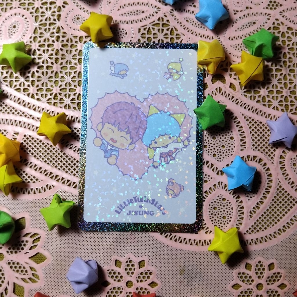 photocard stc nct dream x sanrio jisung