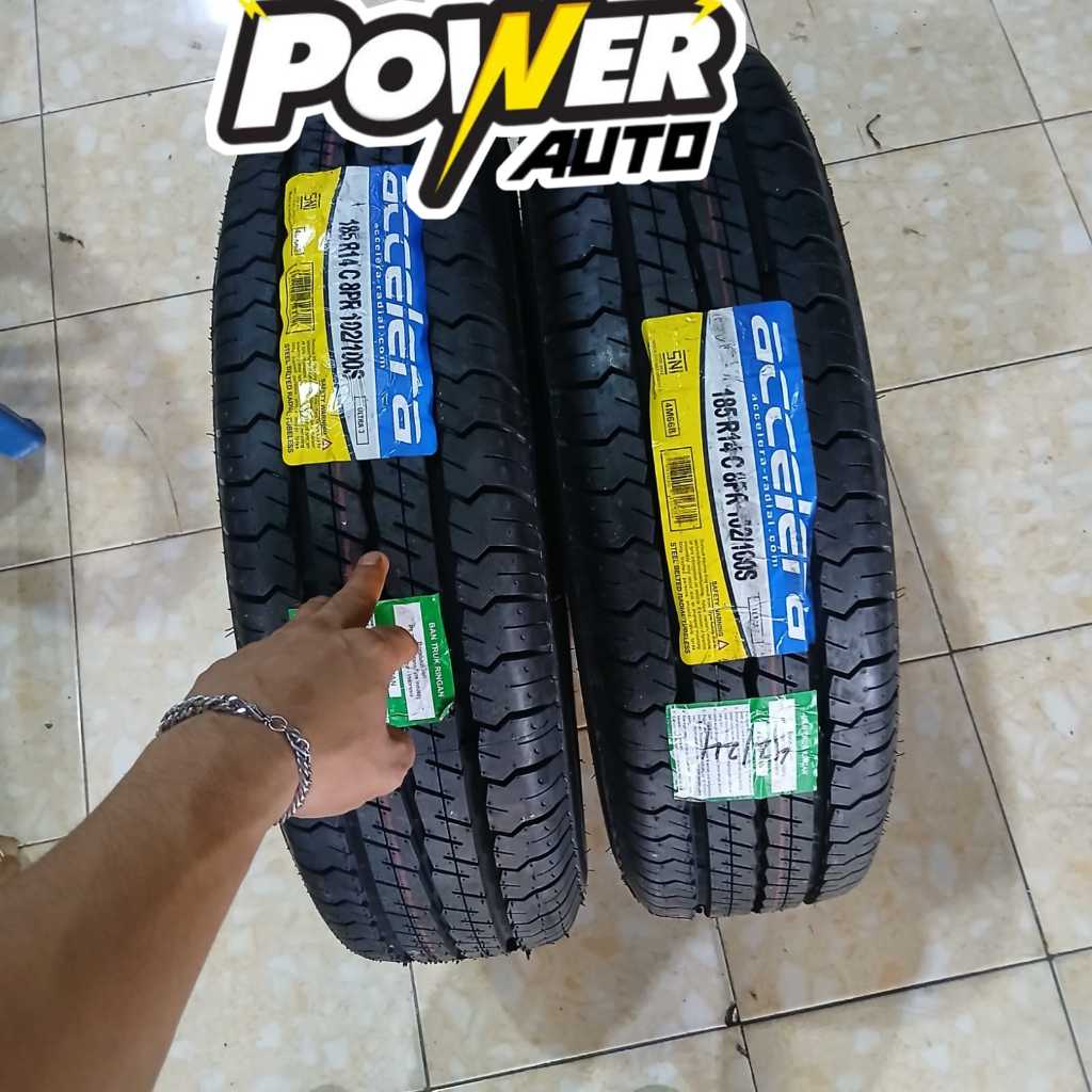 BAN TUBLES TAHUN BARU COCK UNTUK MUATAN 185 R14 ACCELRA