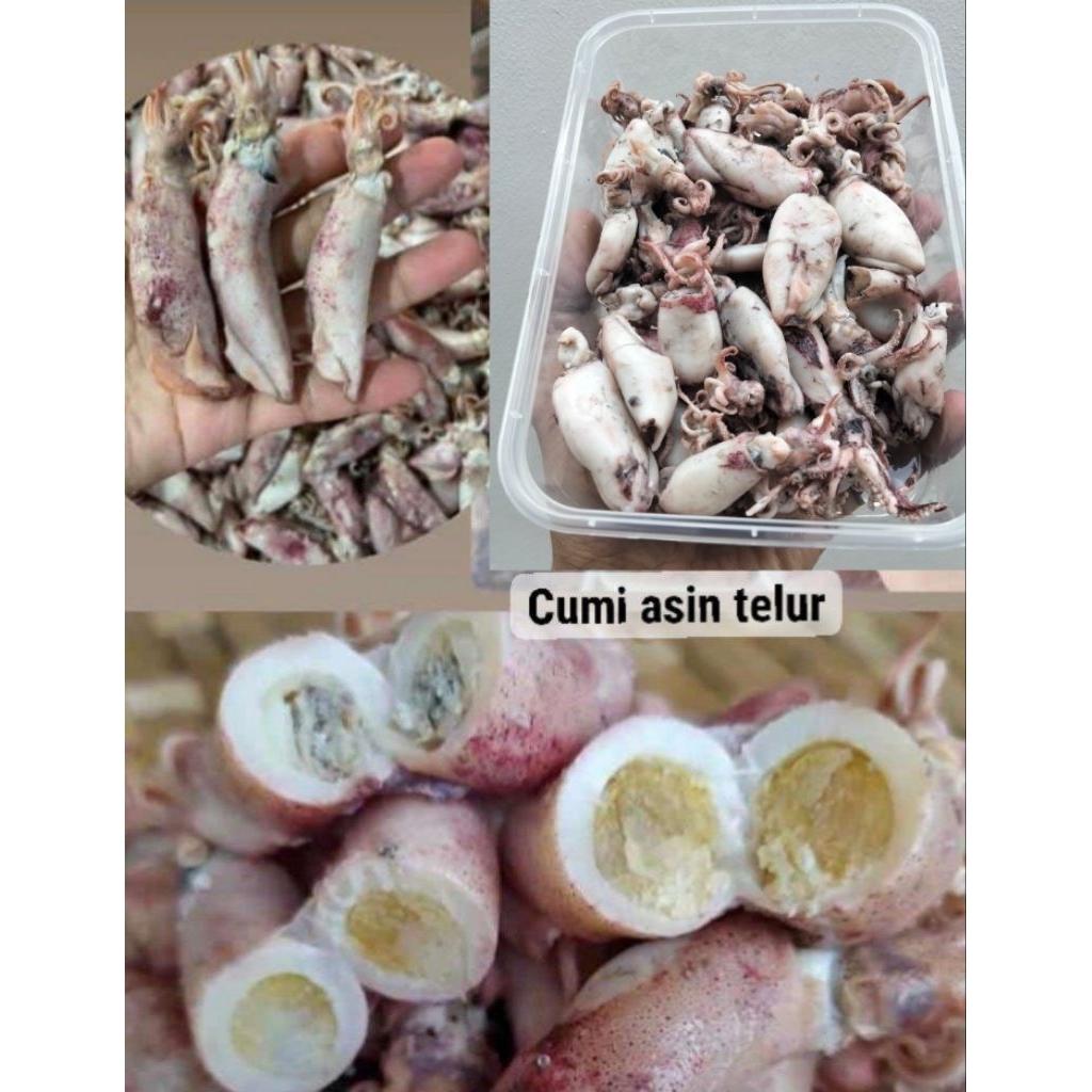 

(BACA DESKRIPSI) BABY CUMI TELUR ASIN REBUS 250GR