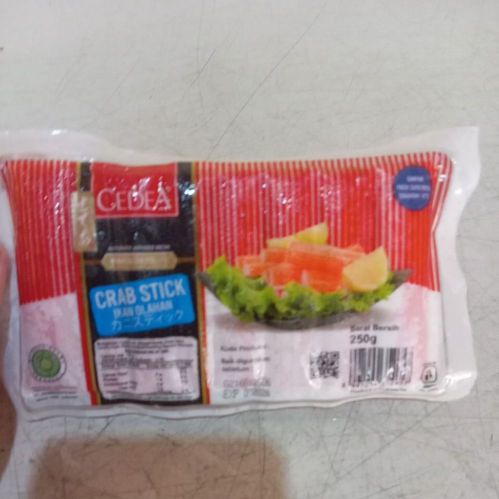 

Crabstik Cedea 250gram