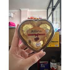 

C25 AILISHA GOLDEN CHOCOLATE HEART 3 PCS