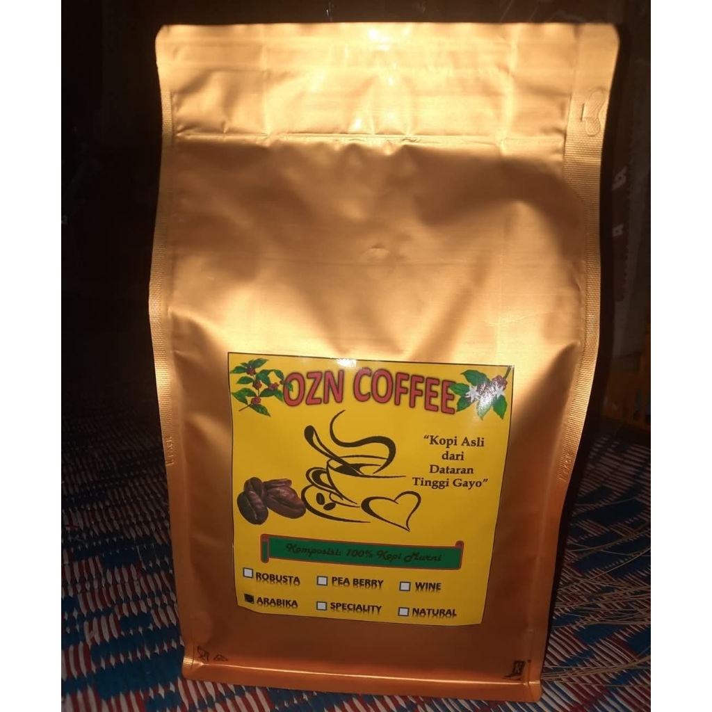 

500gr KOPI GAYO ARABICA SPESIALITI NATURAL dan WINE by OZN COFFEE