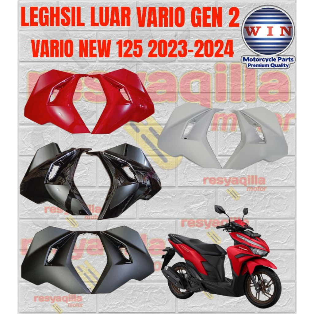 Sayap Samping vario new 125 2023//Leghsil luar vario 125 2023 gen 2//sayap kiri kanan vario new 2023