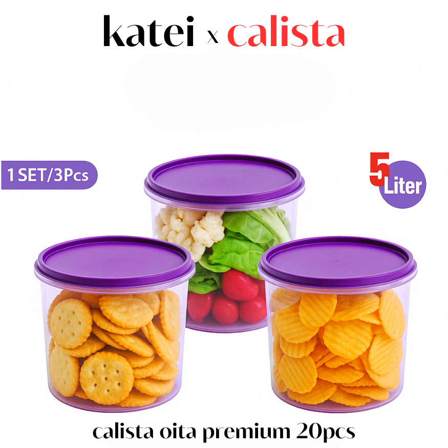 [ CALISTA ] TOPLES PLASTIK BESAR CALISTA HONEY PREMIUM JUMBO 5L TOPLES KUE KERING SERBAGUNA