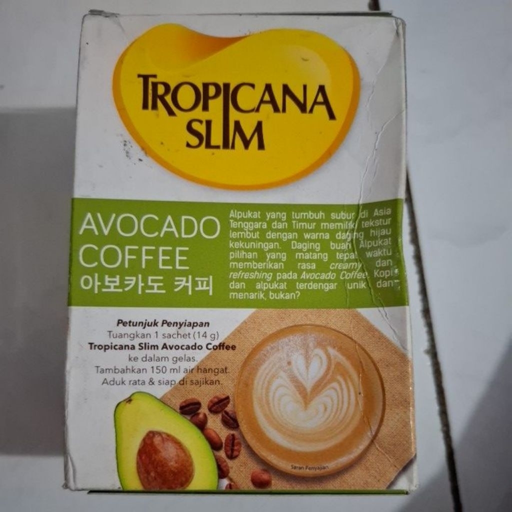 

TROPICANA SLIM AVOCADO COFFEE