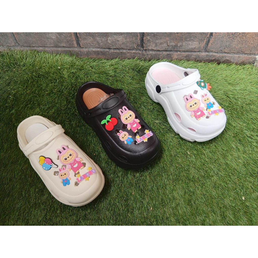 Sandal Crocs Anak Perempuan model terbaru(NKT557C-5TG)