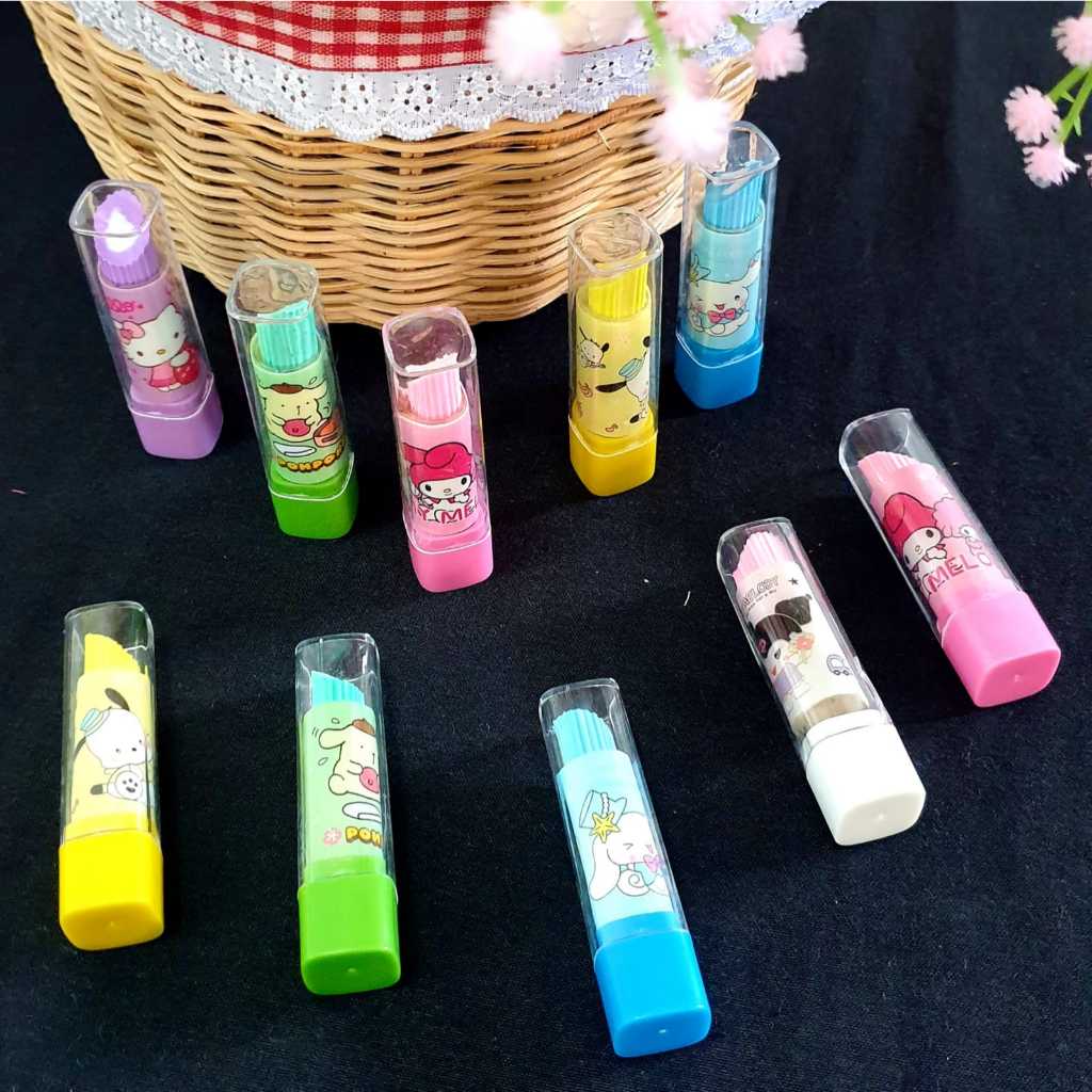 

R-GNR penghapus eraser lipstik sanriooimut