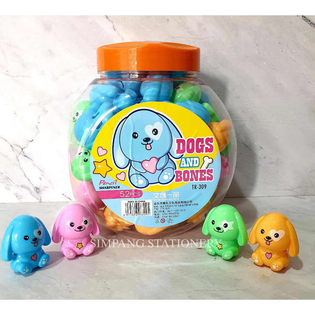 

OROTAN / RAUTAN BENTUK ANJING WARNA WARNI / BJ