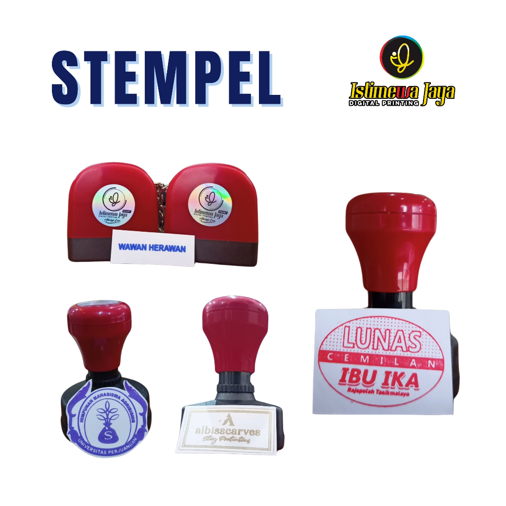 

ISTIMEWA DIGITAL PRINTING - Stempel Flash Custom