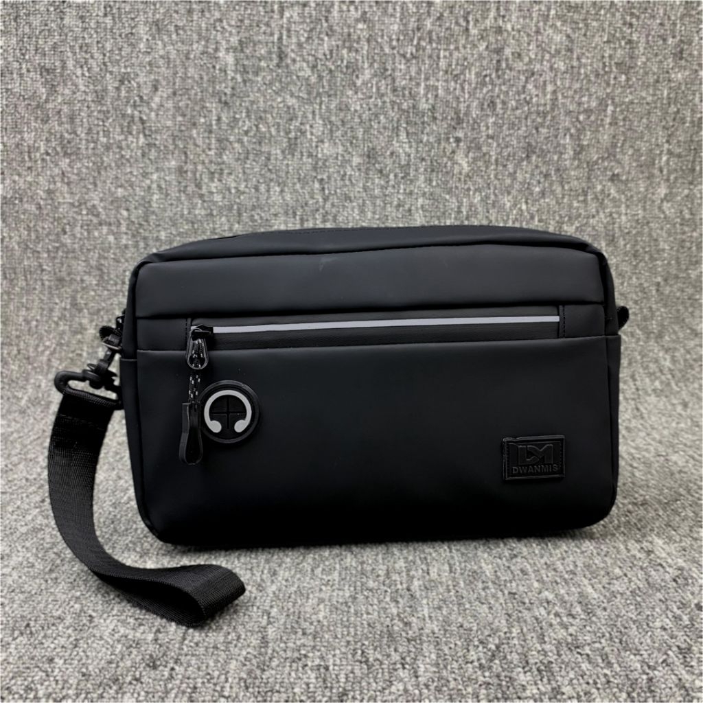 Handbag Pria Original DM | Clutch Bag Pria Waterproof | Pouch Bag Premium
