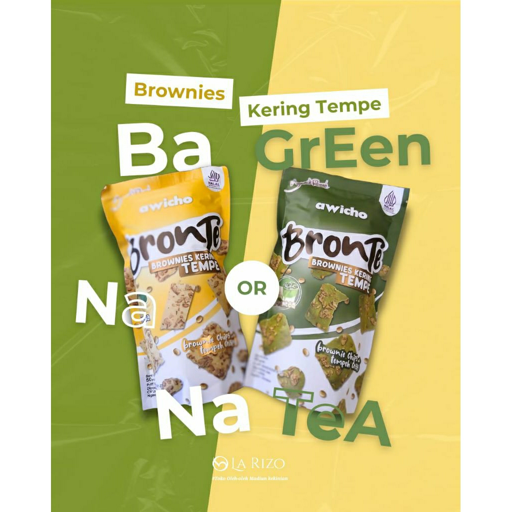 

Bronte / Brownies kipik tempe |All Varian