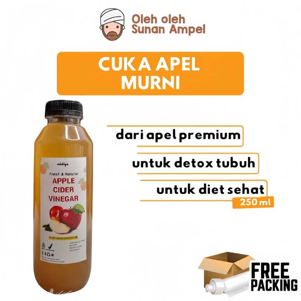 

Nadiya CUKA APEL ORGANIK 250ML With Mother Halal Aman Dikonsumsi Lebih Banyak Manfaat Kesehatan