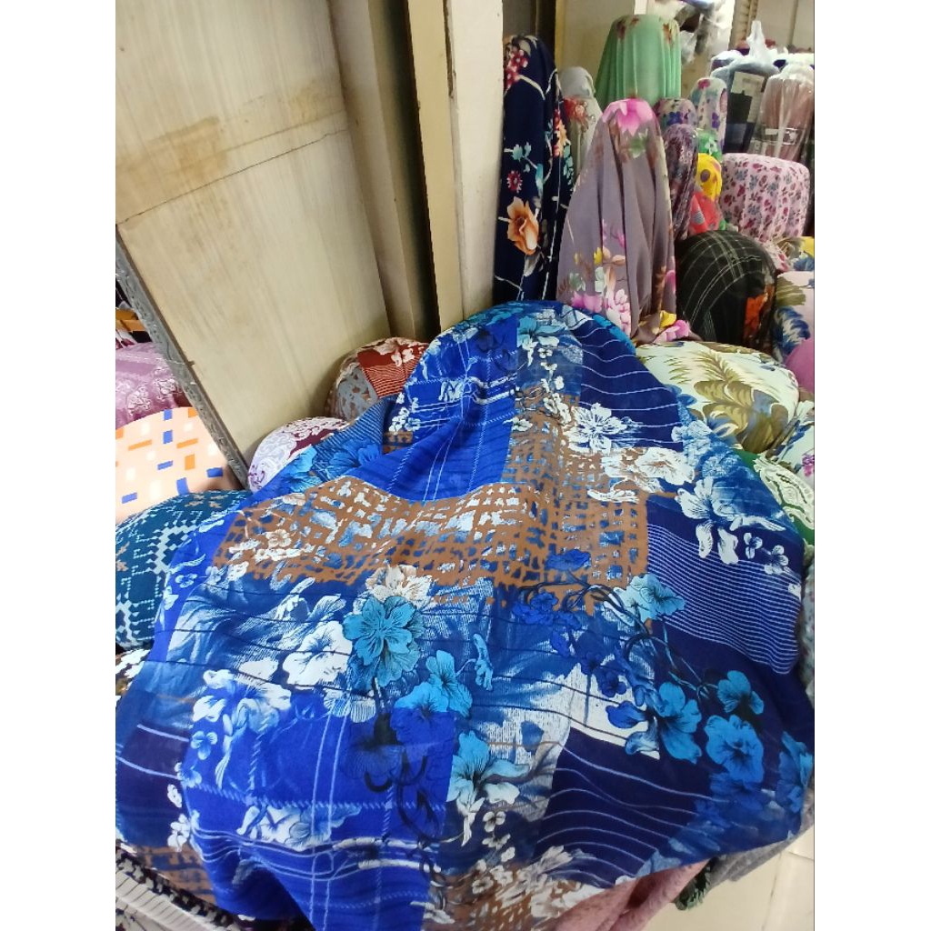 Kain/Bahan Chiffon//bahan ceruty//Kain chiffon
