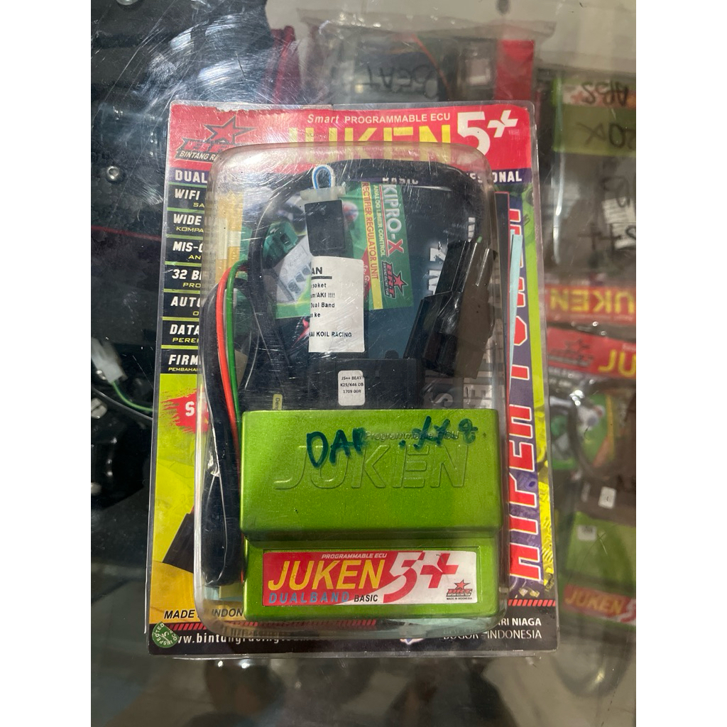 Ecu BRT Juken 5+ Honda beat starter kasar