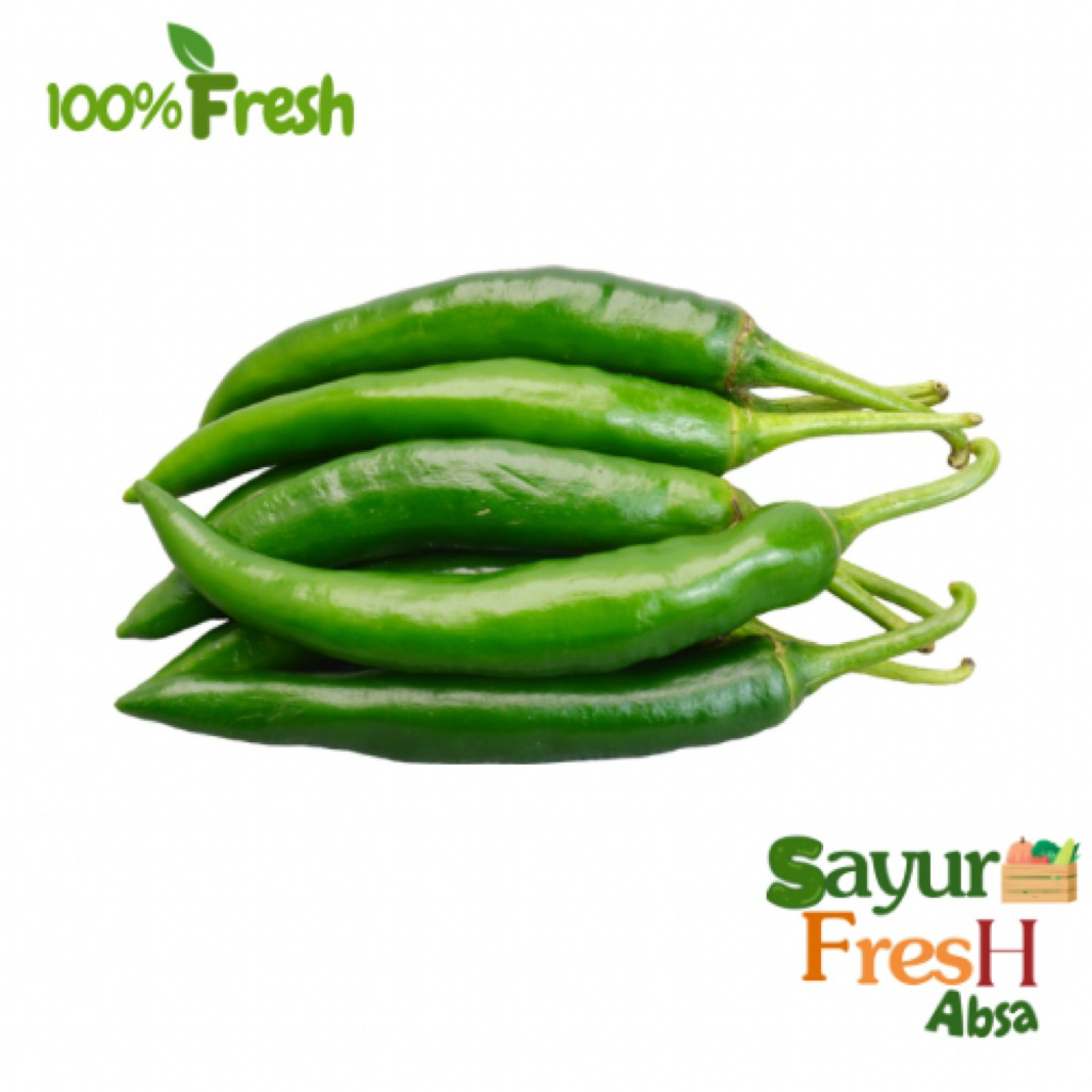 

Cabe Hijau besar 500 gr