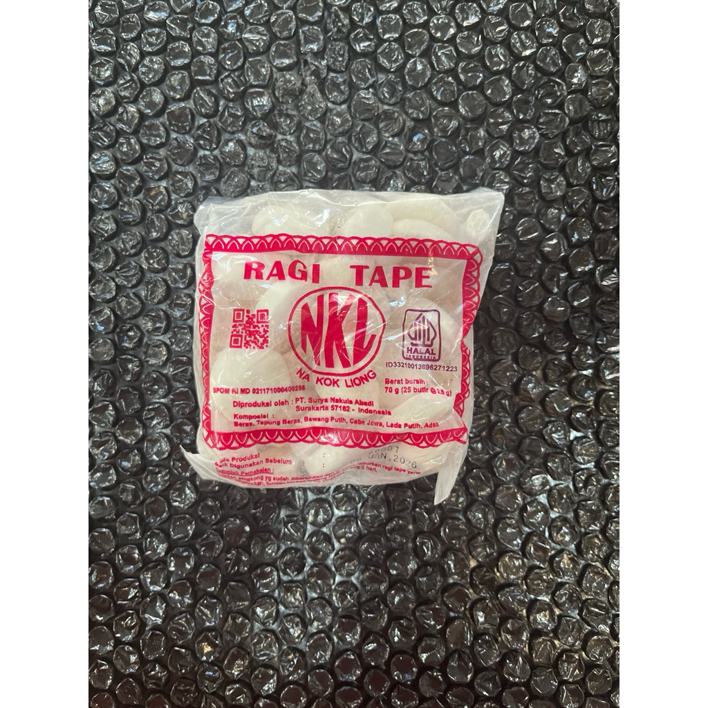 

ragi tape NKL