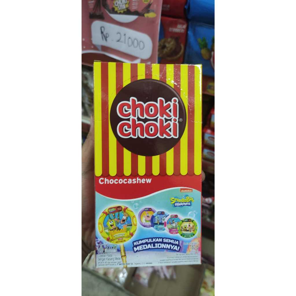 

Choki Choki Chocolate Cashew 180g
