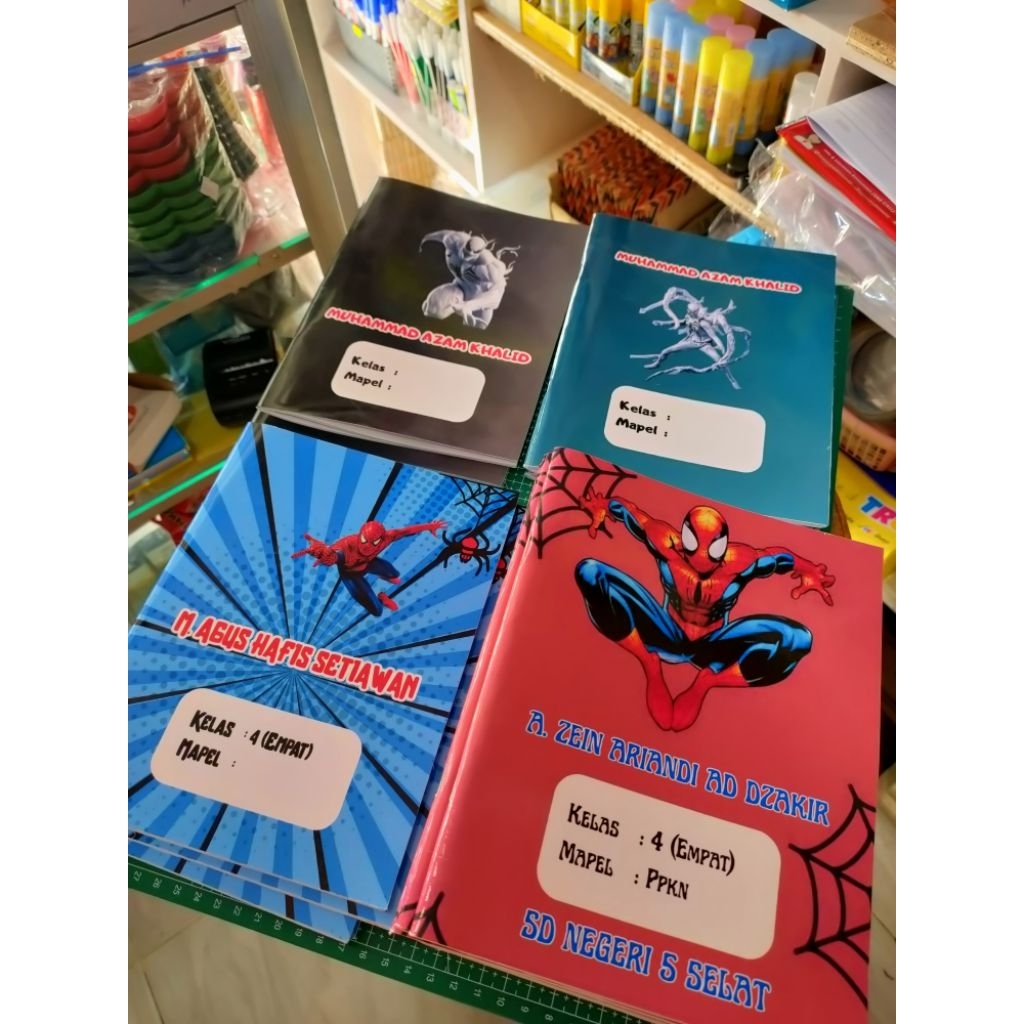 

Buku tulis costum by request