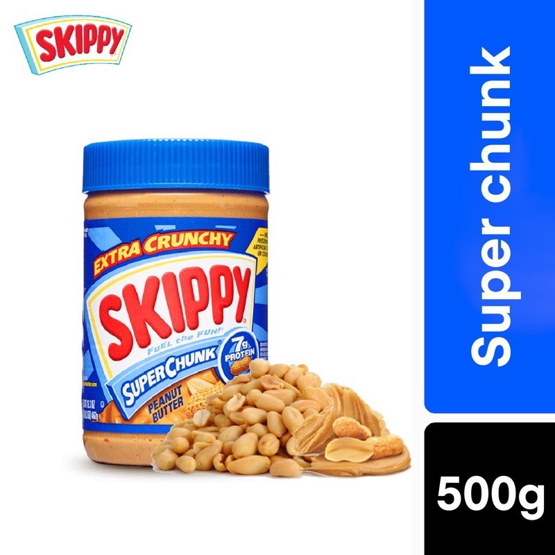 

skippy super crunchy kemasan 500gr