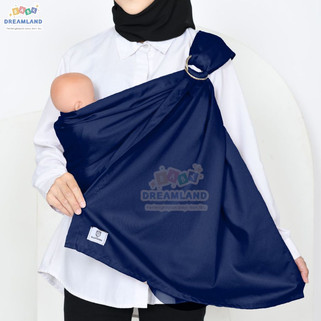 Cuci Gudang  Gendongan Ring Sling Premium Toyobo Gendongan Bayi Kain Lembut & Adem Ring Sling