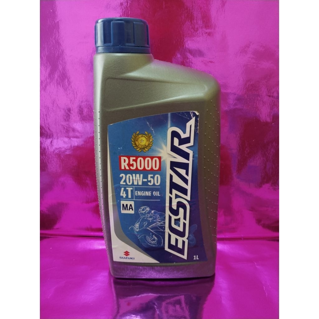 OLI OIL ECSTAR / S. G. O (1LITER) PELUMAS OLI MESIN MOTOR MOBIL UNIVERSAL