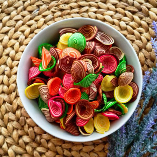 

KUPING GAJAH MINI WARNAWARNI 250gr