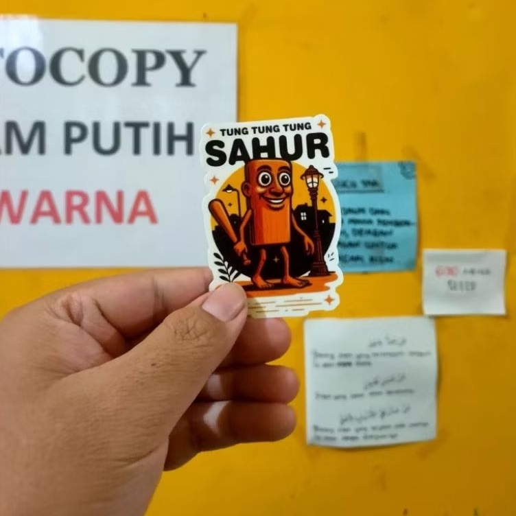 

stiker anomali tungtung sahur