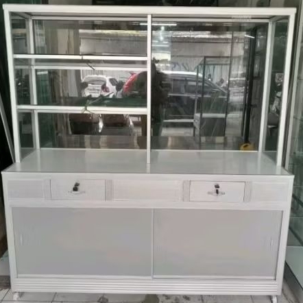 etalase jus - etalase es teh manis - etalase jualan