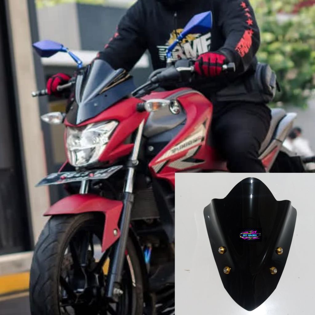 VISOR YAMAHA VIXION R NEW 155 PLUS BAUT VARIASI