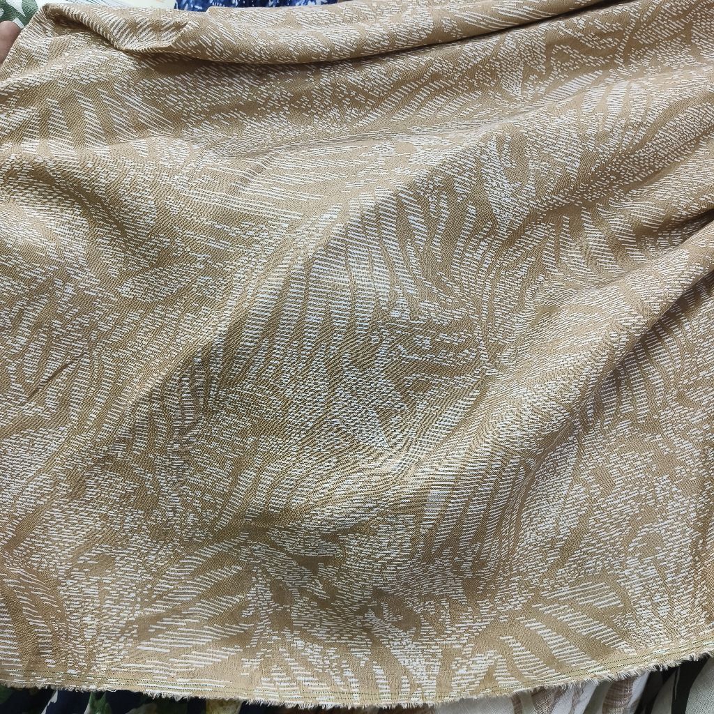 PROMO Kain Katun Linen Motif Premium/Kain Katun linen Meteran/Kain Katun Linen