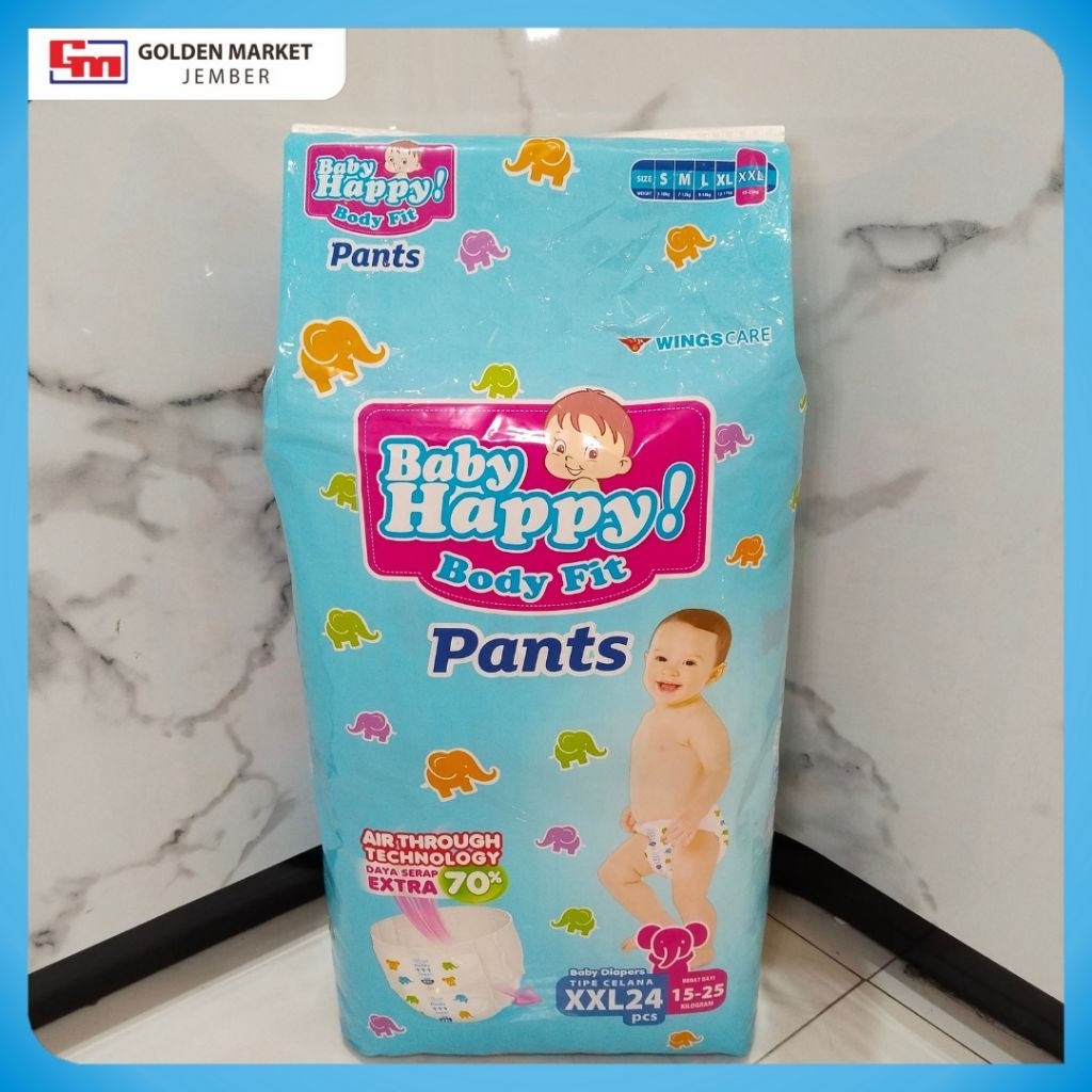 pampers Baby happy XXL 24