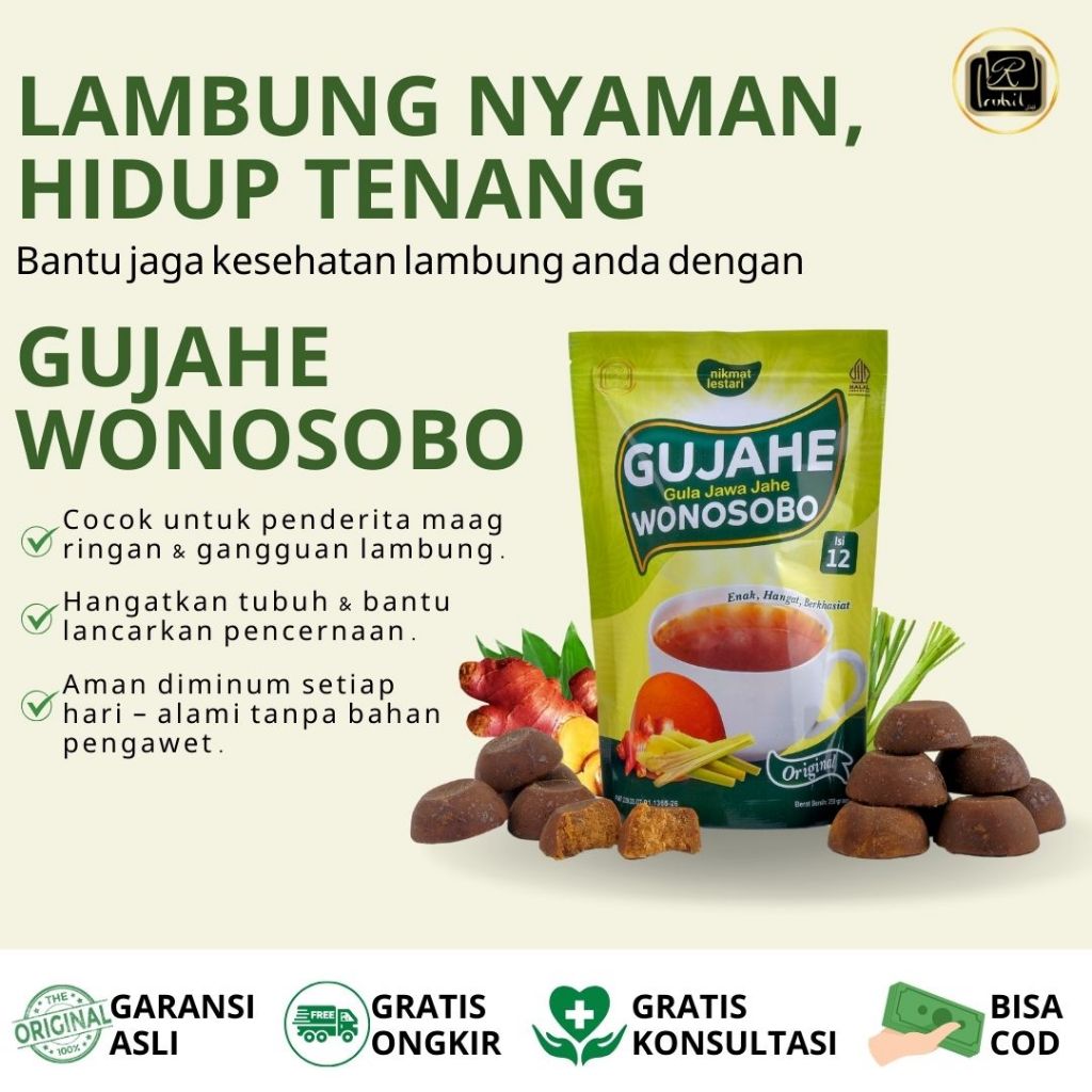 

Gujahe Wonosobo Isi 12 – Minuman Herbal Tradisional | Gula Jawa Jahe Siap Seduh