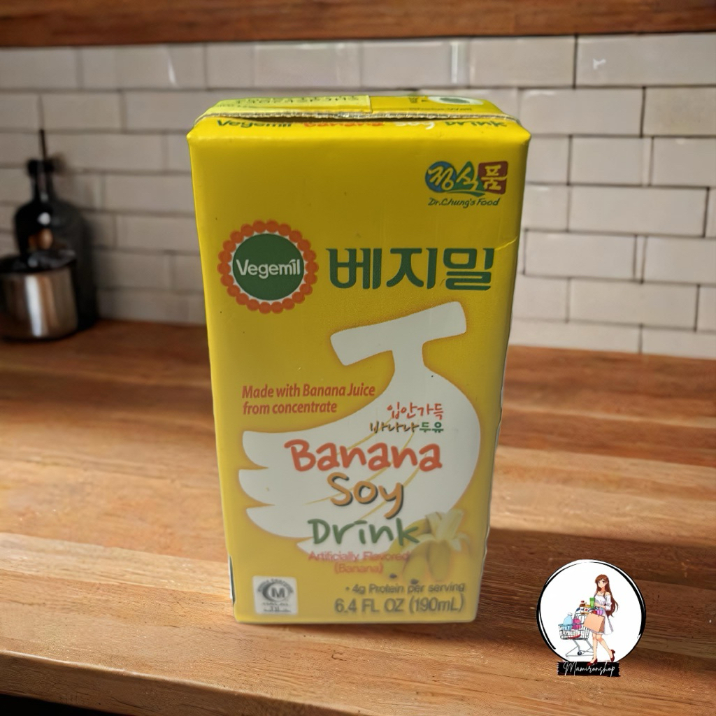 

VEGEMIL BANANA SOYA DRINK KOREAN 190ML
