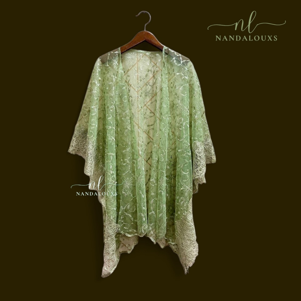 Outer brokat kebaya / kebaya brokat / cardigan outer kondangan Baju kondangan / Outer kondangan