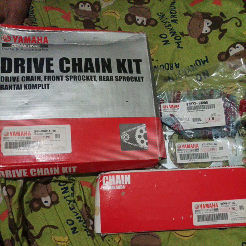 GEAR SET JUPITER MX KING original yamaha