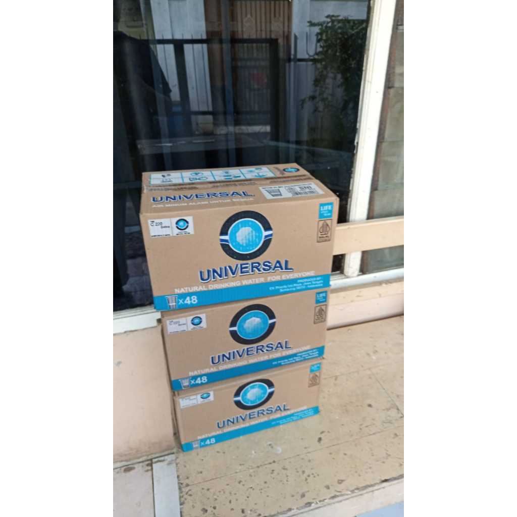 

INSTANT (1 Dus) Air Mineral Universal 220ml x 48 cup