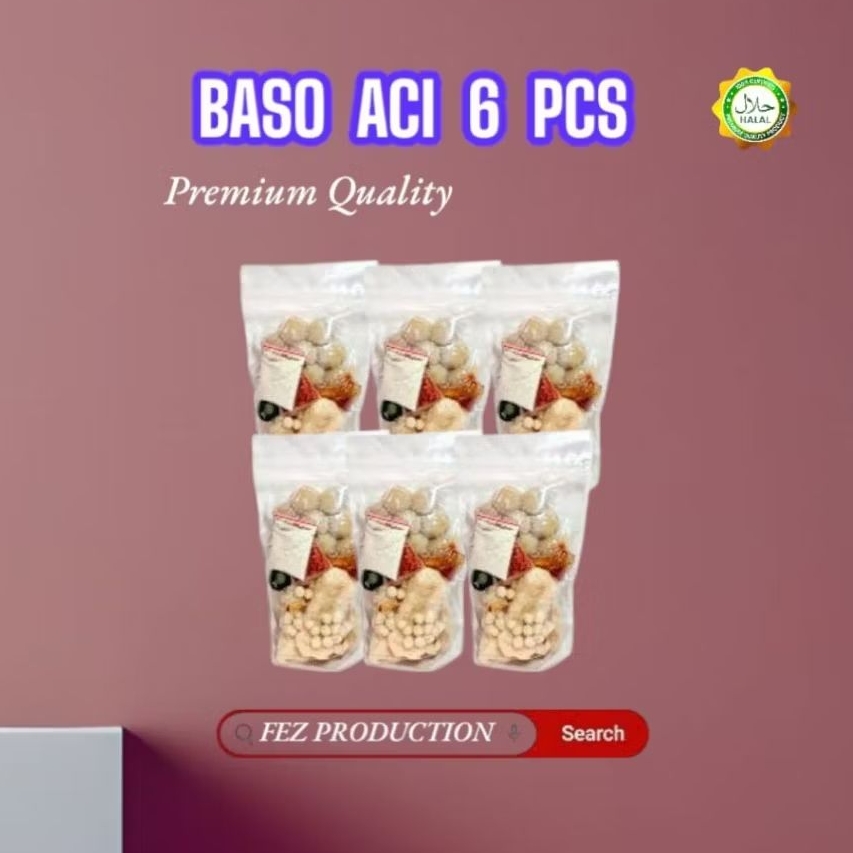 

6 PCS BASO ACI / BOCI INSTAN KUAH PEDAS