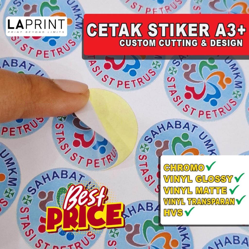 

Cetak Stiker Label Makanan & Kemasan | Custom Stiker Online Shop + Cutting Presisi