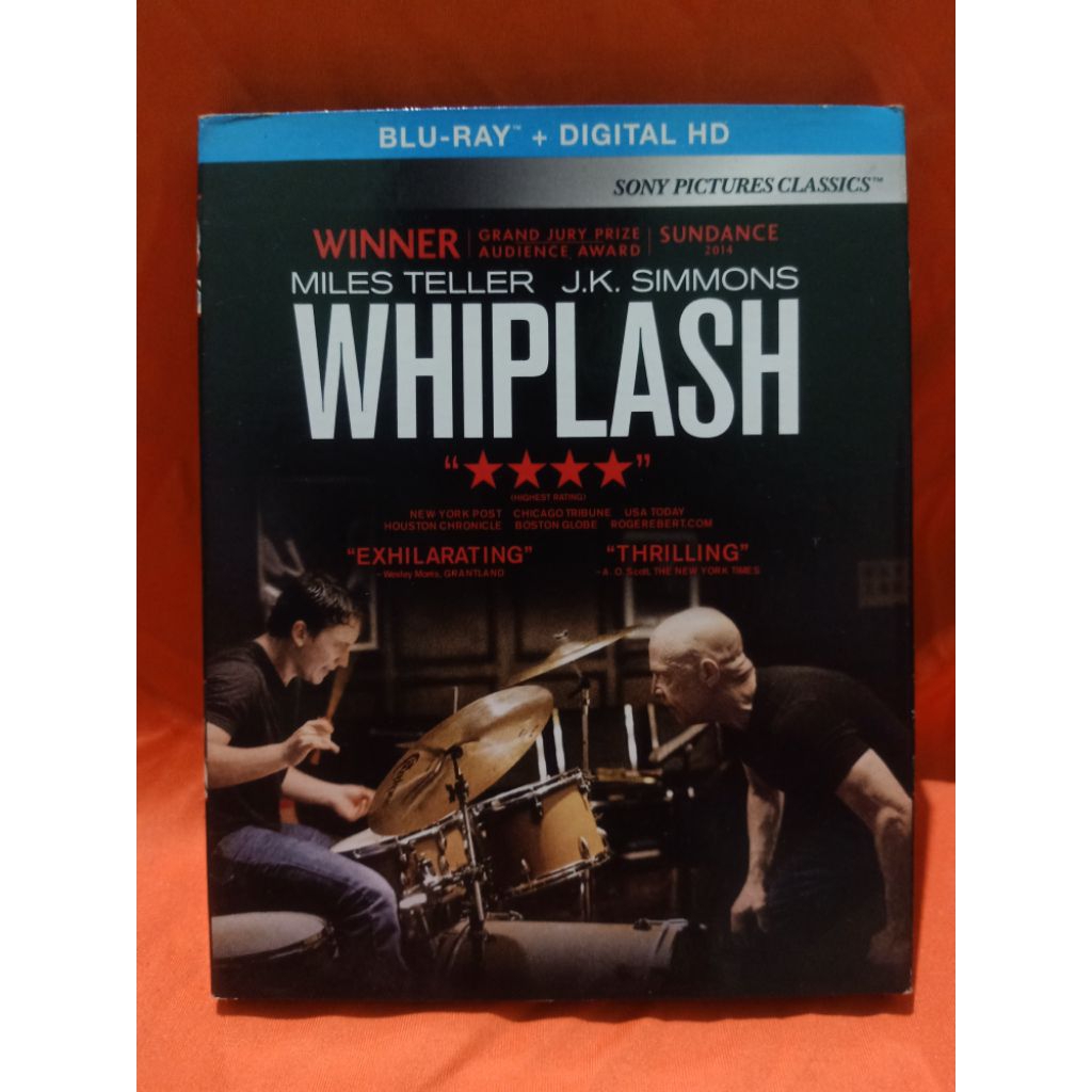 Bluray Original Whiplash (Bekas) Bluray Disc BD Blu-Ray Movie