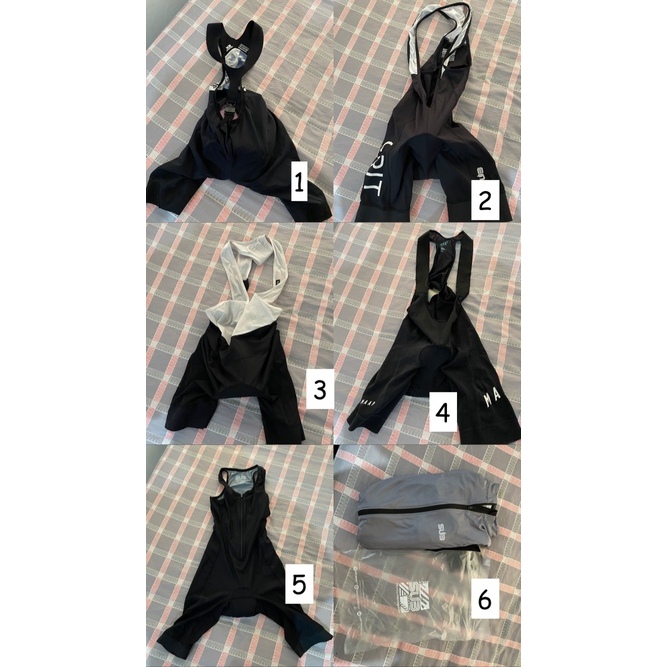 PRELOVED BIB ASSOS,SUB,RAPHA,MAAP WOMEN